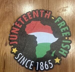 Juneteenth Wooden Ornament New